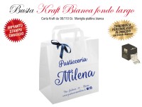 BUSTE DA PASTICCERIA FONDO LARGO BIANCA